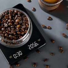 High-precision Electronic Coffee Scale with Waterproof Pad LED Display USB Timing Professional Home Coffee Accessories 3kg/5kg