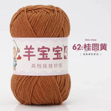 50g 1pc Hand Knitting Milk Cotton Yarn Knitted Blanket Sweater Scarf Doll Crochet Yarn wool thread line Crocheting amigurumi