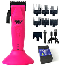 BRDCLIP Professional Hair Clipper 7200RPM Brushless Motor DLC FADE Blade Charging Base Barber Trimmer 9000RPM Electric Shaver