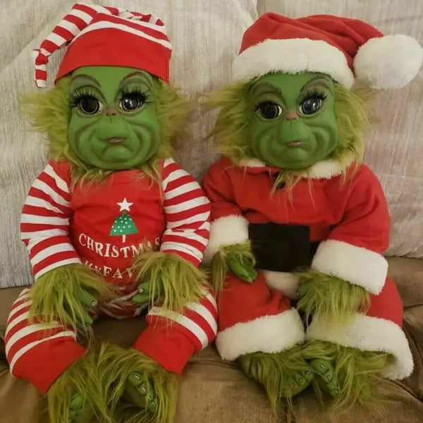 Muñecos navideños lindos, juguete de peluche, decoración para habitación, adorno de escritorio, decoración festiva creativa y adorable, regalo para niños