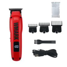 WMARK NG-1205 Hair Trimmer for Men DLC T-Blade 7000RPM LCD Display Finishing Machine Cordless Low Noise Professional Barber