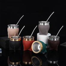 1PC Stainless Steel Double Wall Cup 200ml Insulated Tumbler Yerba Mate Tea Coffee Beer Drinking Mug Double Wall Stainless Cup