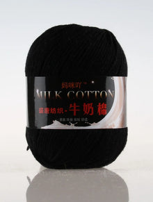 1Pc 50g Milk Cotton Knitting Yarn Crochet Yarn Hand Knitted Line DIY Knit Sweater Scarf Hat sock blanket amigurumi threads 120M