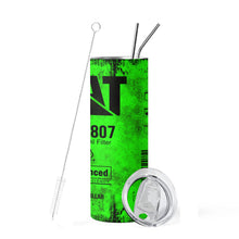 20oz Engine Oil Filter Stainless Steel Vacuum Insulated Tumbler Cup with Straw Engineer Gift for Cold Hot Drink Flask Reusable