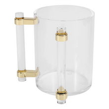 NUEVO_Vaso para lavado de manos de acrílico con dos asas