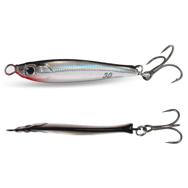 1-5Pcs Lure Kit 7g 10g 20g 30g 40g Metal Jig Spoon VIB Sinking Pencil Fishing Tackle Box Teflon Hook Pesca Swimbait Baits