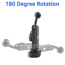 17mm Ball Head Connecting Extension Rod Car Phone Holder Joint Extension Phone GPS Stand 360° Rotatable Phone Mount Accessories