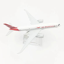 Modelo de avión a escala 1/400 de 16 cm, Airbus A350 de Air Mauritius, decoración, avión de aleación, regalo para coleccionistas y entusiastas de la aviación