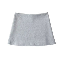 Women Bodycon Mini Skirt with Shorts Summer Sexy Y2k Clothes Slim Fit Elastic A Line Club Party Black Pencil Skirts Streetwear