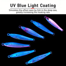 1-5Pcs Lure Kit 7g 10g 20g 30g 40g Metal Jig Spoon VIB Sinking Pencil Fishing Tackle Box Teflon Hook Pesca Swimbait Baits