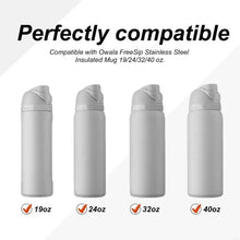 2/4pc Water Bottles Top Lid Replace for Owala FreeSip 19/24/32/40oz Bottle Leak Proof Silicone Stopper Water Cup Sealing
