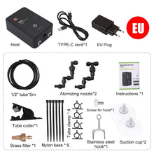 Intelligent Automatic Reptile Fogger Mister System WiFi Remote Control Reptile Humidifier with Timer Terrarium Rainforest System
