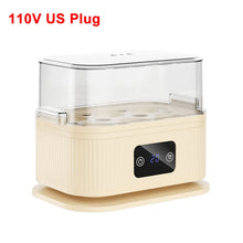 Egg Steamer Electric Egg Boiler 6 Eggs Capacity Electric Egg Steamer with Timer and Auto Shut-Off Electric Rapid Egg Cooker
