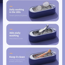2026 New 45kHz Ultrasonic Cleaning Machine Home Eyewash Machine Contact Lens Case Cleaner Dental Braces Jewelry Clean Automatic