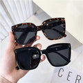 Hot Sale Classic Vintage Square Sunglasses Women Oversized Sunglass Woman Men Retro Black Sun Glasses Shades Driver Goggle
