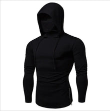 2026 Men Solid Color Hoodies Autumn Leisure Fitness Sweatshirt Men's Thin Sweater Hooded Long-Sleeved Hoodie M-5XL