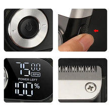 Kemei Cordless Electric Shaver for Men Twin Blade Reciprocating Rechargeable Beard Razor Face Care Multifunction Strong Trimmer