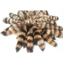 25cm Cute Fox-Racoon Tail Keychain Fur Pendant Key-Chain Bags Charm Keys-Holder Couple Keyrings for Backpack Car Decoration