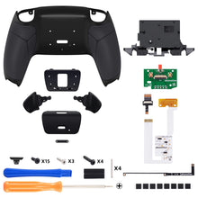 Kit de remapeo eXtremeRate RISE V4 con palancas traseras programables para controlador PS5 BDM-060, placa de actualización, carcasa trasera y botones traseros