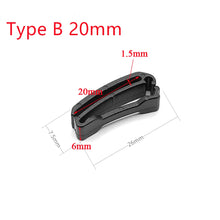 10 Pcs/Pack Quick Slip Keeper Buckle End Clip Slider Black For Molle Tactical Backpack Adjusting Strap Webbing 15-50mm
