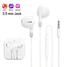 Headphones For Xiaomi 14 13 12 11 in-ear Earphones Redmi Note 10 9 8 7 Type C 3.5mm Wired Headset Phone Accessories