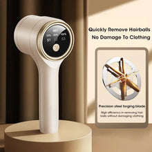 Rechargeable Electric Fabric Shaver with LED Display, Portable Lint/Fuzz/Pill Remover for Clothes/Home Textile, Winter Essential