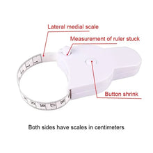 Auto Lock 150cm Medical Body Fat Tape Measure Centimeter Scale Sewing Ruler for Clinic Weight Monitoring