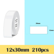 Niimbot D11 Label Sticker White Label Paper Roll Waterproof Thermal Paper Self Adhsive D11 D110 Paper Sticker for NIIMBOT Label
