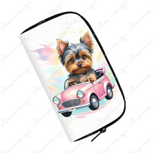 Watercolor Yorkshire Terrier Long Wallet, Zip Card Holder and Clutch for Women - image 12