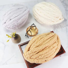 Ovillo de lana chenilla extragruesa de 250 g para mantas, cojines, camas para mascotas, bufandas y gorros tejidos a mano, suave y de gran grosor. 1 pieza = 1 unidad = 250 gramos.
