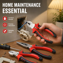 Electric Wire Pliers Large Opening Sharp Multifunction Tool for Cutting Twisting Gripping Metal Wires Heavy Duty Industrial Tool