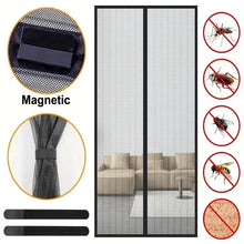 No-Drill Magnetic Mesh Door Curtain - Invisible Mosquito & Insect Proof Screen for Home Use