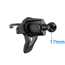Car Phone Holder Accessories Universal 17mm Ball Head Base for Car Air Vent Clip Mobile Cellphone Support Stand Metal Hook