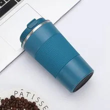 Double Wall Vacuum Insulated Stainless Steel Coffee Cup, Fashion Portable Office Mug for Home, Office & Car Outdoor Use