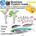Customizable Customer Focus Quality of Survival Free Resend Offer Contact Us You Want Fishing Lure Tackle Gear Tool Business