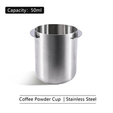 58mm Dosing Cup Sniffing Mug 304 Stainless Steel Coffee Dosing Cup Compatible with 58mm Espresso Portafilters Coffee Accessories