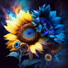 Huacan Diy 5d Diamond Mosaic Sunflower Full Round Sqaure Drill Painting Animal Butterfly New Collection Home Decor Rhinestone