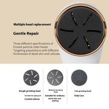 Electric foot grinder, home automatic foot grinder for removing dead skin, removing calluses, beautifying feet and repairing fee