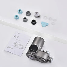 A42F  Faucet Water Filter, LED Display Water Purifier to Reduce Lead, Chlorine & Heavy Metals, Sink Water Filter