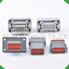 Conector eléctrico automotriz impermeable de 12 pines macho y hembra, arnés de cables tipo pigtail para DT04-12P-L012 DT06-12S DT04-12P
