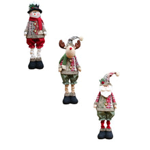 casa decoração decoracion casa Home decoration Christmas Santa Snowman-Reindeer Christmas Decoration Leg Table Mantel Decoration