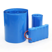 2/5/10M PVC Battery Wraps 140mm ~ 625mm 18650 Pack Battery Wrap Insulated Film Wrap Cable Sleeve Protector De Cable Shrink Tube