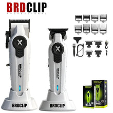 BRDCLIP Hair Trimmer Professional Barber Clippers Adjustable Hair Cutting Machine Charging Base Hair Trimmer for Men BRD-FA1C