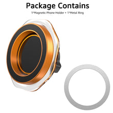 Magnetic Ring Phone Holder for MagSafe Car Mount for iPhone 17 16 Series Magnet Phone Mount Accessories for 17mm Ball Head Base