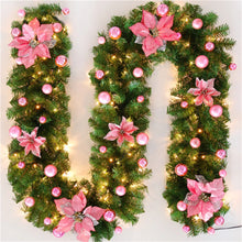 2.7m LED Christmas Garland with Lights for Mantel, Fireplace, Stairs and Door - image 11