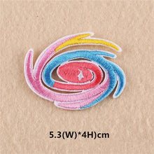 UFO Alien Rocket Space Patch for Clothing Punk Embroidered Patches On Clothes DIY Parches Applique