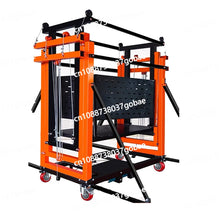5M Electric Scaffolding Load Bearing 300-500KG Mobile Automatic Lifting Platform Remote Control Folding Decoration