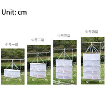 Folding Food Drying Net Anti-mosquito Folding Dry Rack Hanging Basket Herb Drying Net Hanging Basket Dryer Bag For Plants Fruit