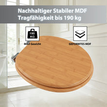 Sainos Universal Wc Seat with Soft Close Toilet Seat Cover Wood Toilet Lid Toilet Seat Many Colorful Motifs Toilet Topper