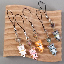 Phone Accessories Cat Pendant Cat Phone Strap Cellphone Chain Keychain Y2K Phone Charm Cute Anti Lost Phone Lanyard Jewelry Gift